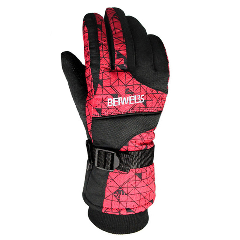 Winter Ski Gloves – Waterproof Warm Thermal Snow Sports Gloves