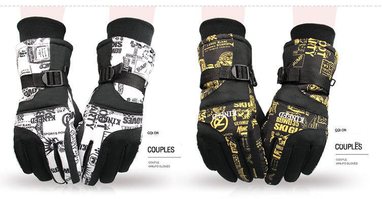 Winter Ski Gloves – Waterproof Warm Thermal Snow Sports Gloves